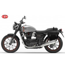 Borsa laterale TITAN universale per moto Custom - Classic - Cafe Racer - Scrambler - Bobber