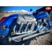 Rigid Saddlebags for Dyna Super Glide  Harley Davidson mod, SUPER STAR Basic - Braided - Specific