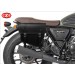 Borsa laterale in pelle EPSILON per Royal Enfield Interceptor 650 - Nera