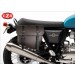 Borsa laterale in pelle EPSILON per Royal Enfield Interceptor 650 - Nera