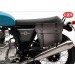 Borsa laterale in pelle EPSILON per Royal Enfield Interceptor 650 - Nera