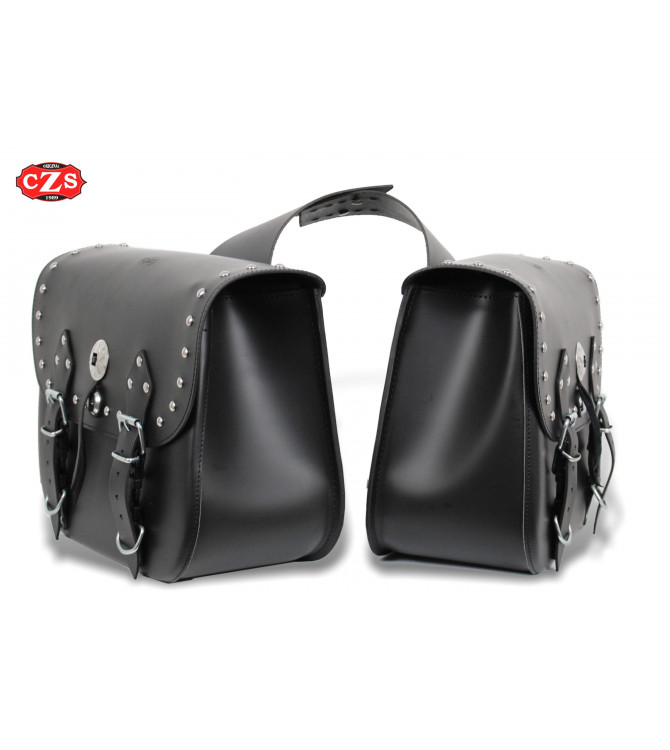 Set di borse laterali mod, RIFLE Classico 1 concho con frange UNIVERSALE