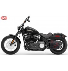 Sacoche pour Softail Street Bob Harley Davidson mod, NÁPOLES Adaptable  - Gauche