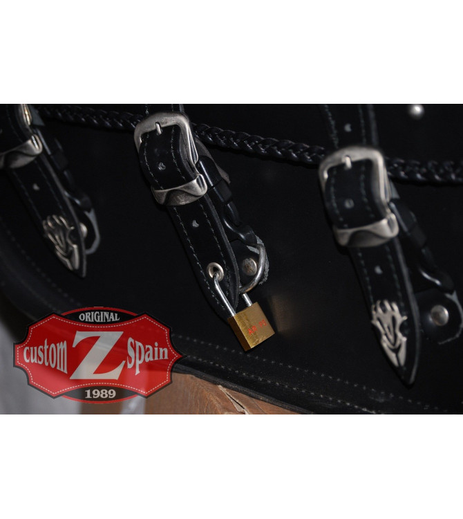 Alforjas para Honda Shadow 750 mod,  IBER Tribal Redondo Clasicas