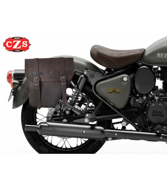 Satteltasche zum Kippen Royal Enfield Interceptor INT 650