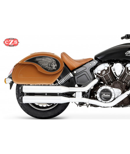 Rigid suitcases for Indian Scout