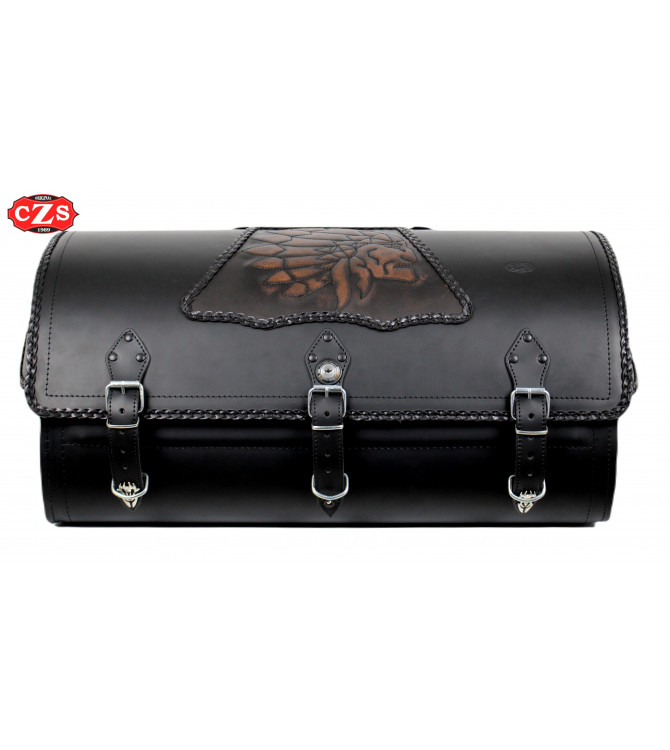 It's a motorcycle trunk