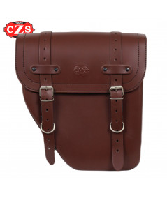 Satteltaschen-Set für Moto Guzzi V7 III mod, CENTURION Basic Adaptable - Braun