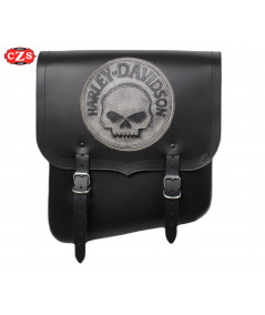 saddlebag Vintage engraved Thunder