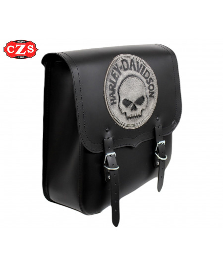 saddlebag Vintage engraved Thunder