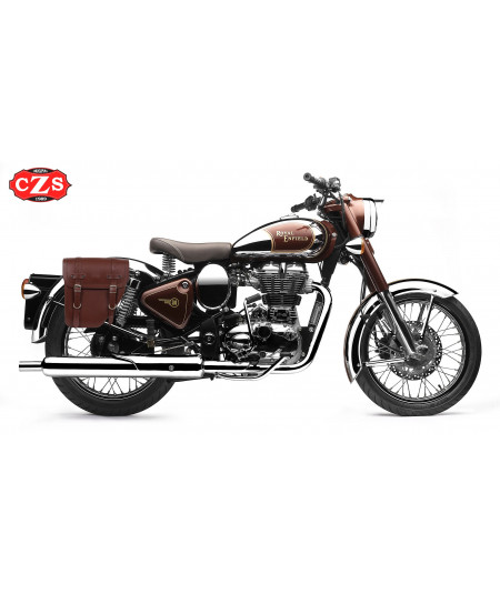 Alforja CENTURION para Royal Enfield Bullet Classic - Especifica - Derecha