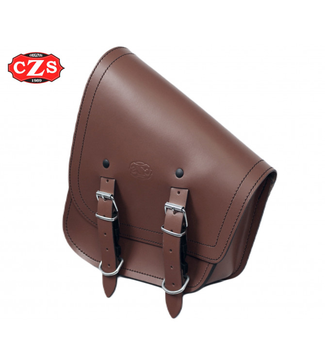 Alforja Lateral para Sportster 883/1200 mod, GADIZ  Marron especifica
