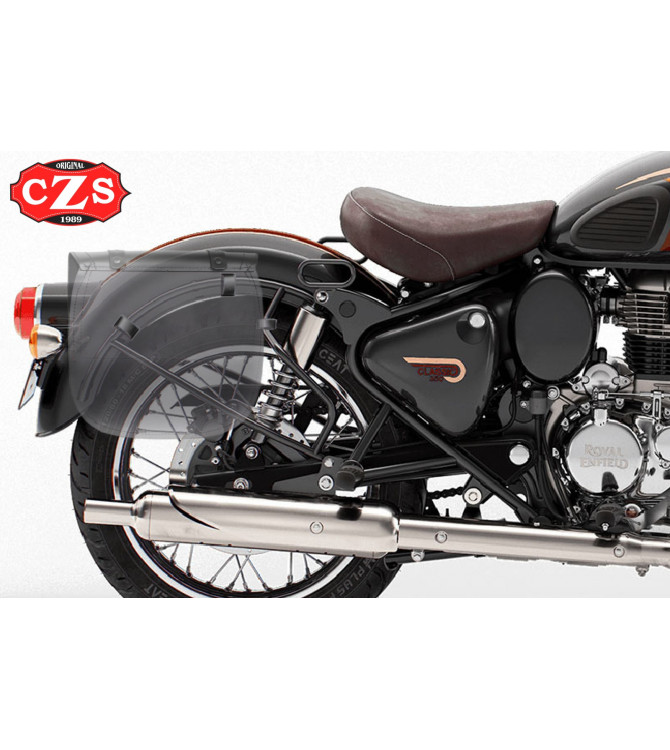 Festlegung -  Satteltasche KRAKEN in der Royal Enfield Classic ab 2021