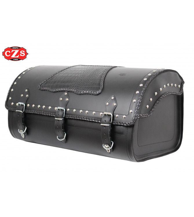 Baúl Custom Rígido Softail Deluxe Harley Davidson DOSCAS Clásico Coco