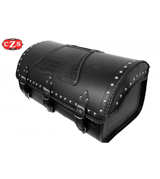 Baúl Custom Rígido Softail Deluxe Harley Davidson DOSCAS Clásico Coco