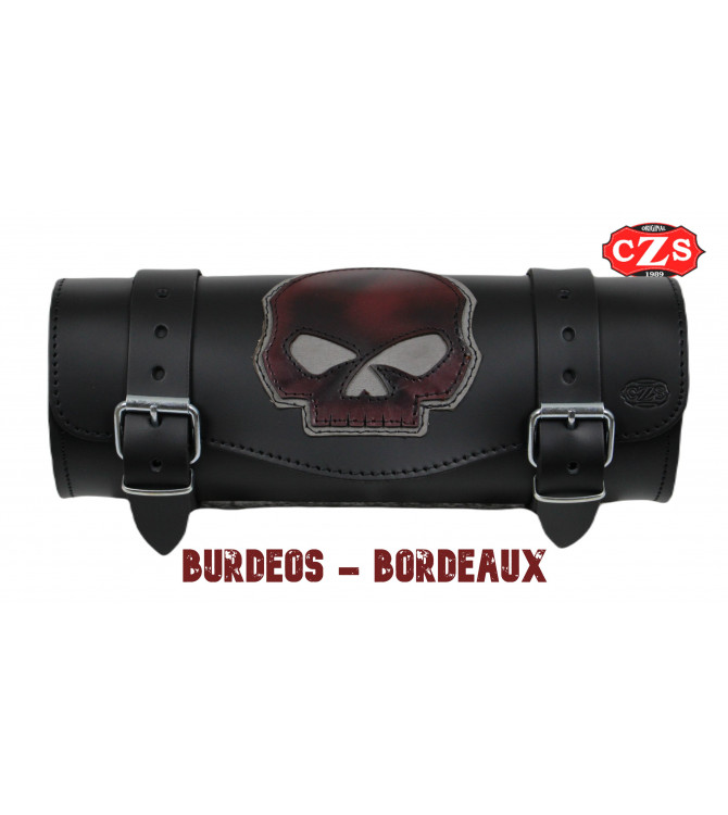 Custom Tool bag Vintage Flammen Schädel