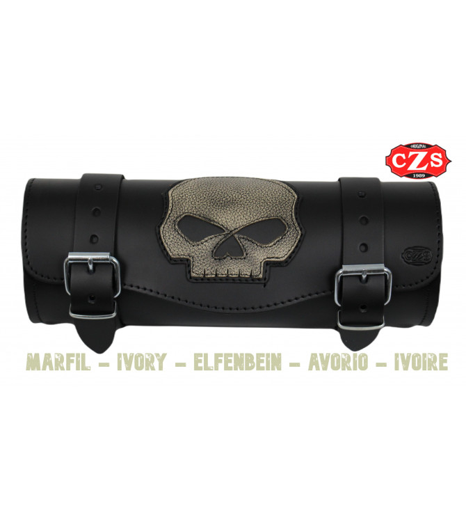 Custom Tool bag Vintage Flammen Schädel