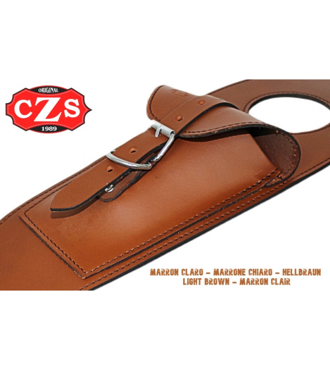 Panneau de réservoir avec poche pour Royal Enfield Continental GT - Tank Bib  - Spécifique