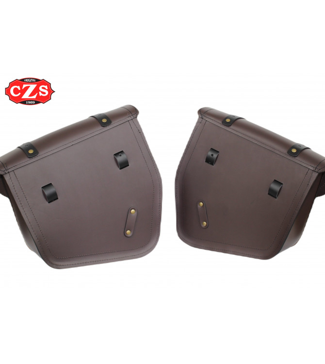 EPSILON leather saddlebag for Royal Enfield Interceptor 650