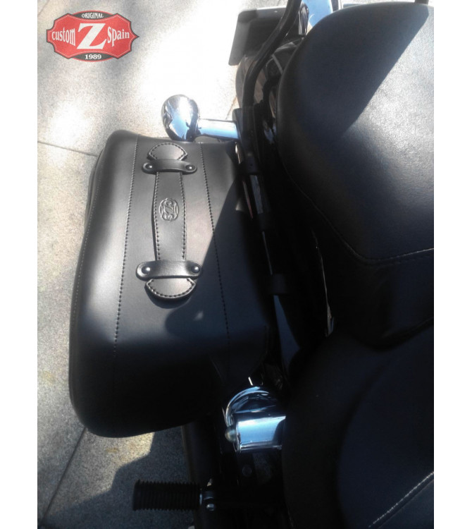 Sacoches pour Harley Davidson Dyna mod spécifique Resilient, LEPANTO base