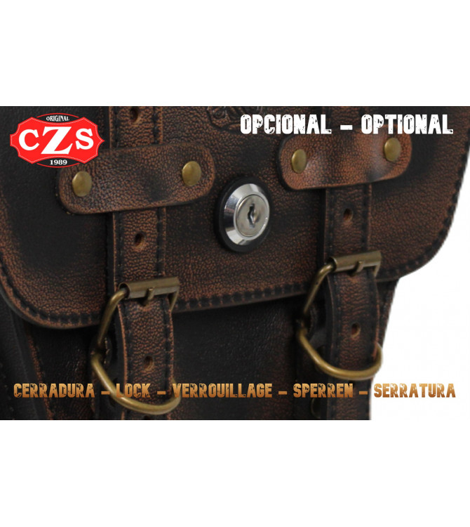Satteltasche klassische Motorräder