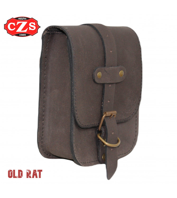 Small saddlebag for documentation mod, RON Basic Black - UNIVERSAL