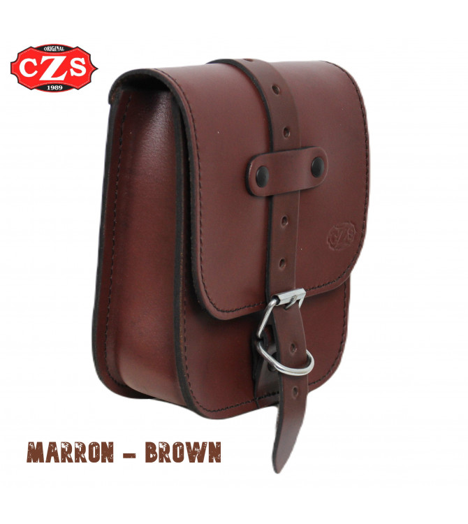 Small saddlebag for documentation mod, RON Basic Black - UNIVERSAL