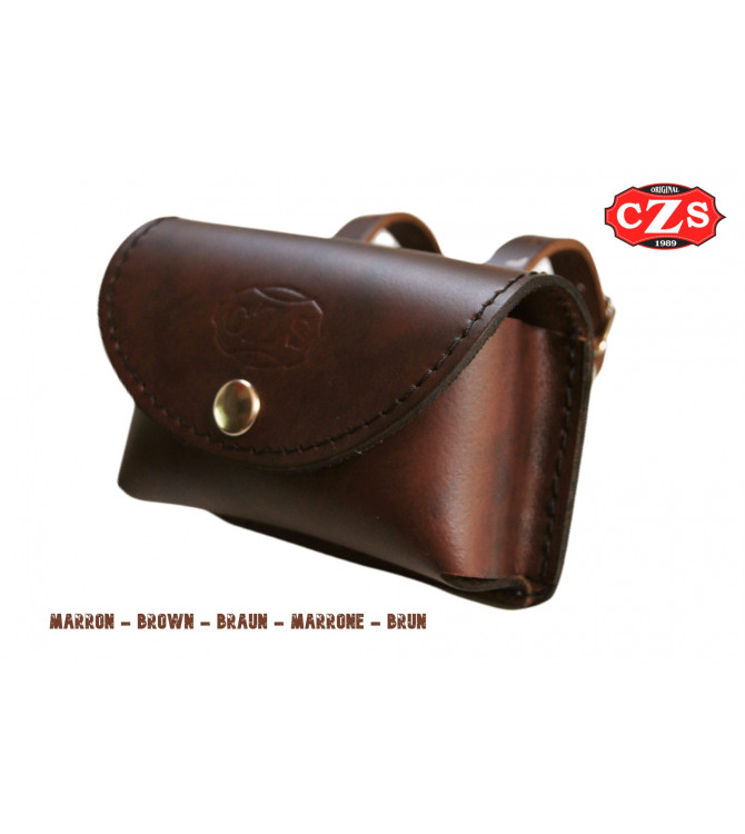Custom leather bag