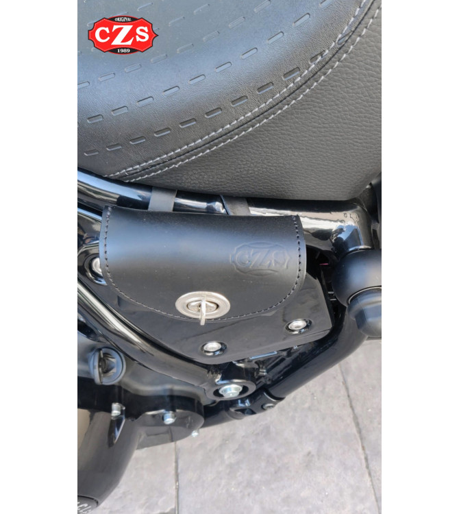 Sac en cuir custom Verrouillage