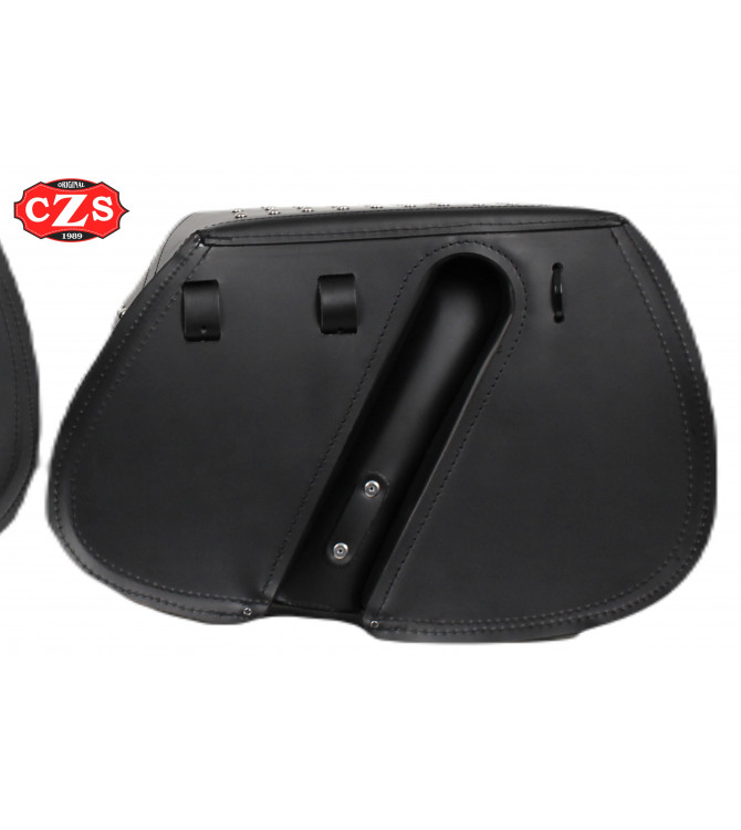 Ensemble de sacoches pour Harley Davidson Sportster 883 mod, PIZARRO Basique - Spécifique