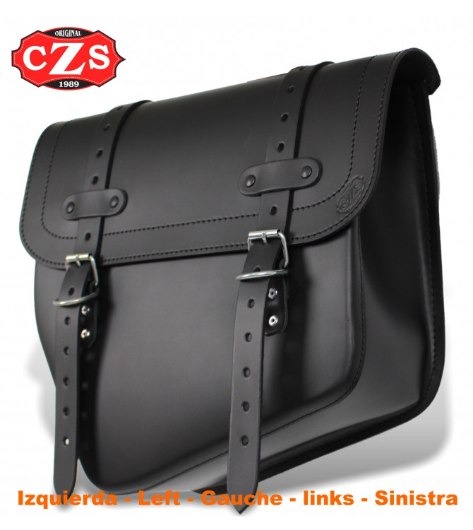 EPSILON leather saddlebag for Royal Enfield GT Continental 650/350