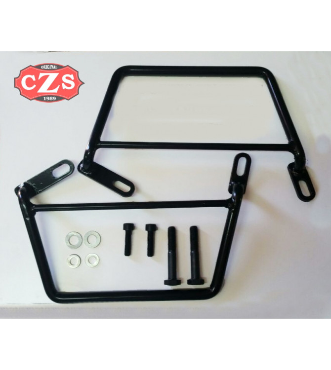 Satteltaschenset   Kawasaki W800 mod, SCIPION  Basic Anpassungsfähig