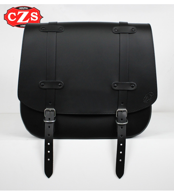 Sacoche pour Sportster Harley Davidson, ULISES Noir - Spécifique - Gauche