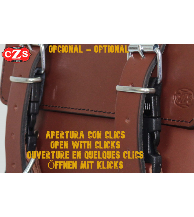 Sacoche faire basculer Royal Enfield Continental GT 535