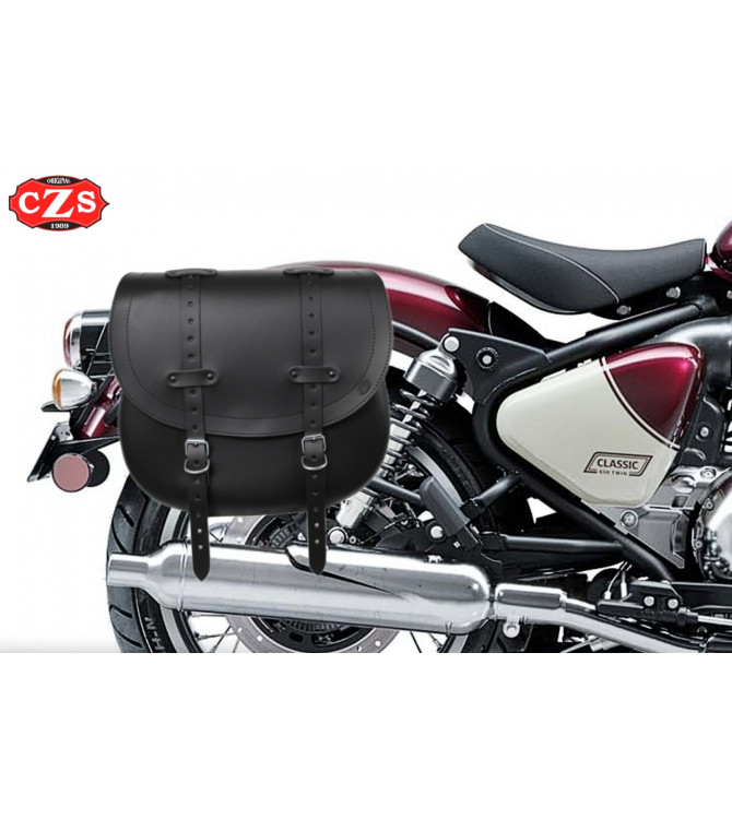 sacoche Royal Enfield Bullet Classic BANDO Plus précisément
