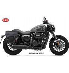 CENTURION Saddlebag for Keeway V-Cruise 302C - Specific - Black