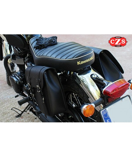 Set of Saddlebags for Kawasaki W800 CENTURION