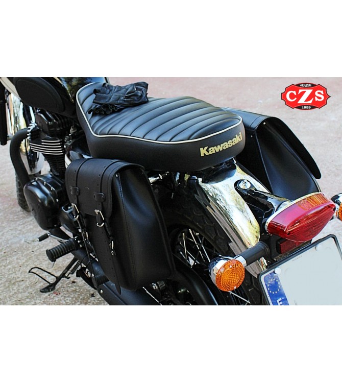 Set von Satteltaschen für Kawasaki W800 CENTURION