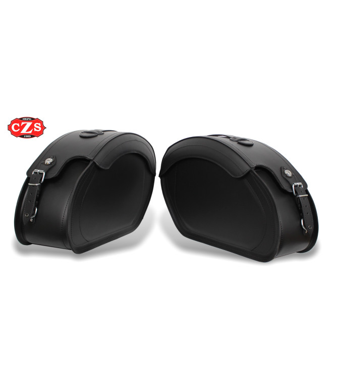 Rigid Saddlebags forFat Boy Special Softail Harley Davidson , VENDETTA - Basic - Specific