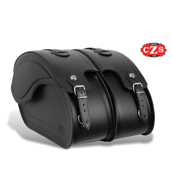 Rigid Saddlebags forFat Boy Special Softail Harley Davidson , VENDETTA - Basic - Specific