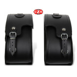 Sacoches Rigide pour Fat Boy Special Softail Harley Davidson, VENDETTA - Gothique - Spécifique