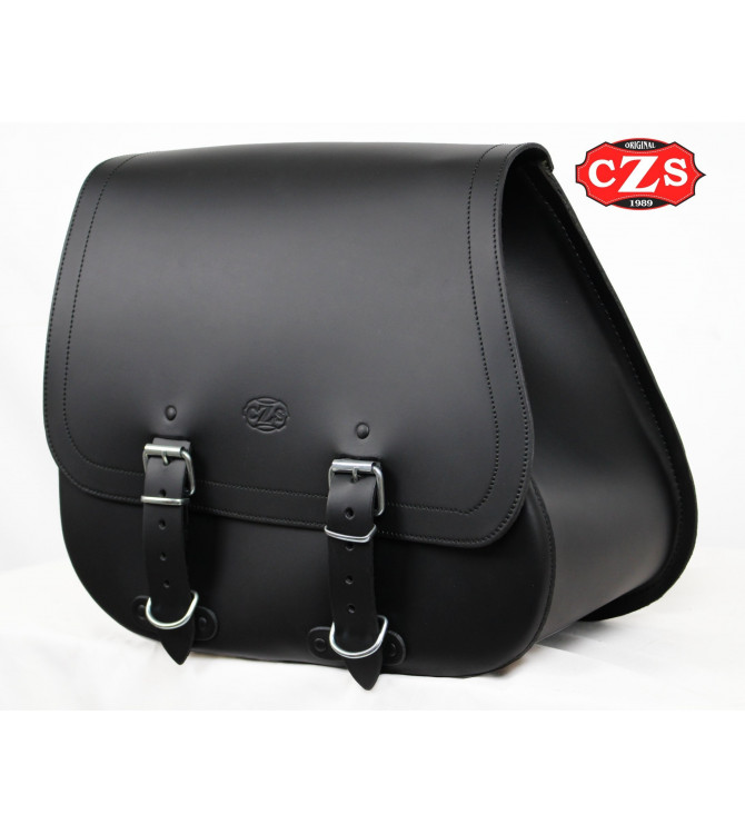 Satteltasche für Dyna Harley Davidson mod, BANDO Basis - Hohl für Stoßdämpfer - LINKS