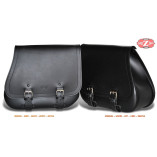 Satteltasche für Dyna Harley Davidson mod, BANDO Basis - Hohl für Stoßdämpfer - LINKS