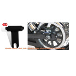 Saddlebag for Dyna Harley Davidson mod, BANDO Basic - Hollow for shock absorber - LEFT
