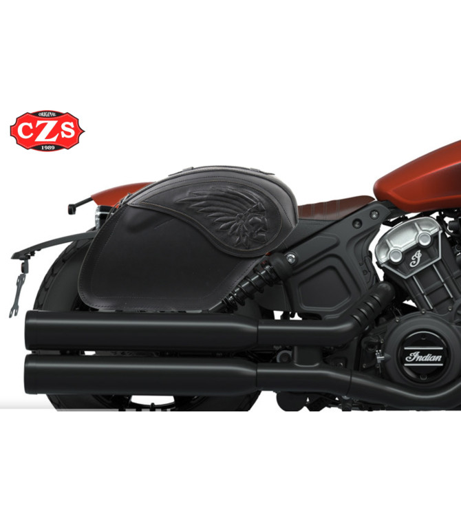 Starr Satteltaschen Indian Scout Bobber