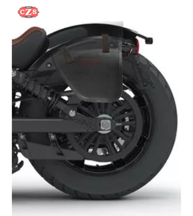 Alforjas  de cuero para Indian Scout Bobber - scout Rogue hasta 2024