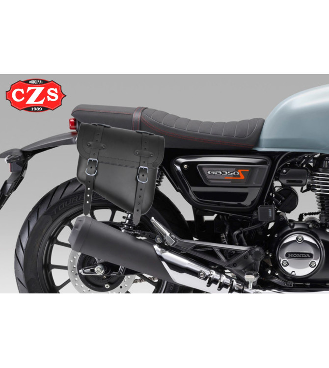 HERCULES Leather Saddlebag Set for Honda GB 350 S