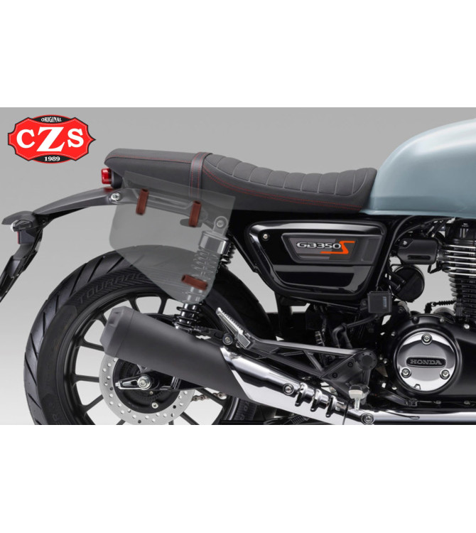 Set Alforjas de cuero HERCULES para Honda GB 350 S