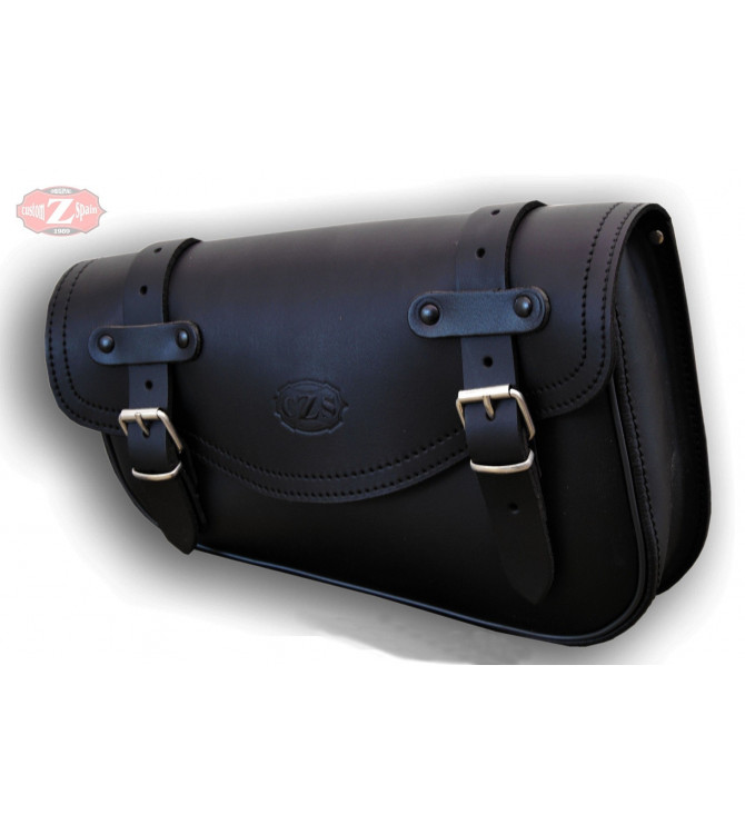 LIVE to RIDE Saddlebag for Fat Bob 114 Harley Davidson - Basic - Black