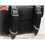Alforja LIVE to RIDE para Fat Bob 114  2018 Harley Davidson - Básico - Negro